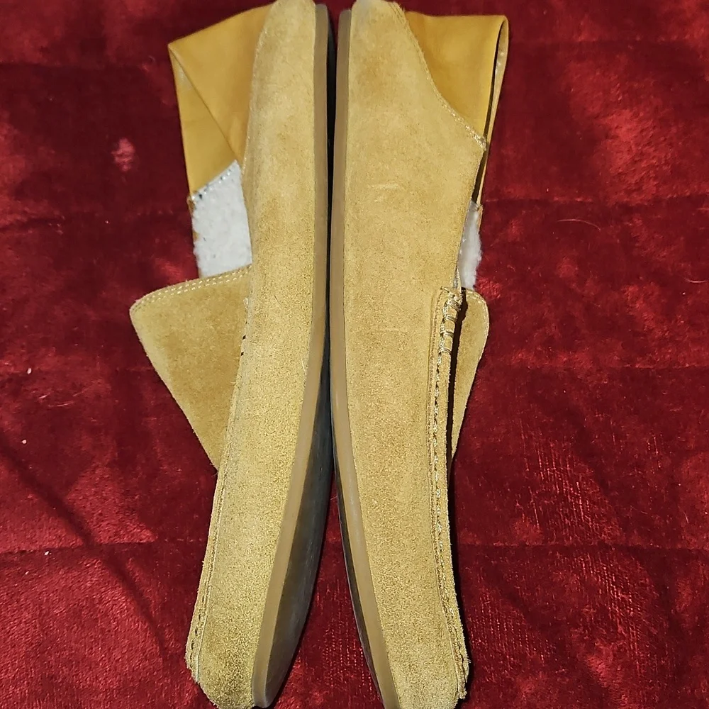 MenVinceMen's Gino-2 Shearling Slip On Moccasins Size 9